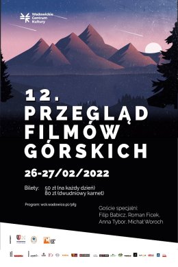 12. Przegląd Filmów Górskich (sobota)